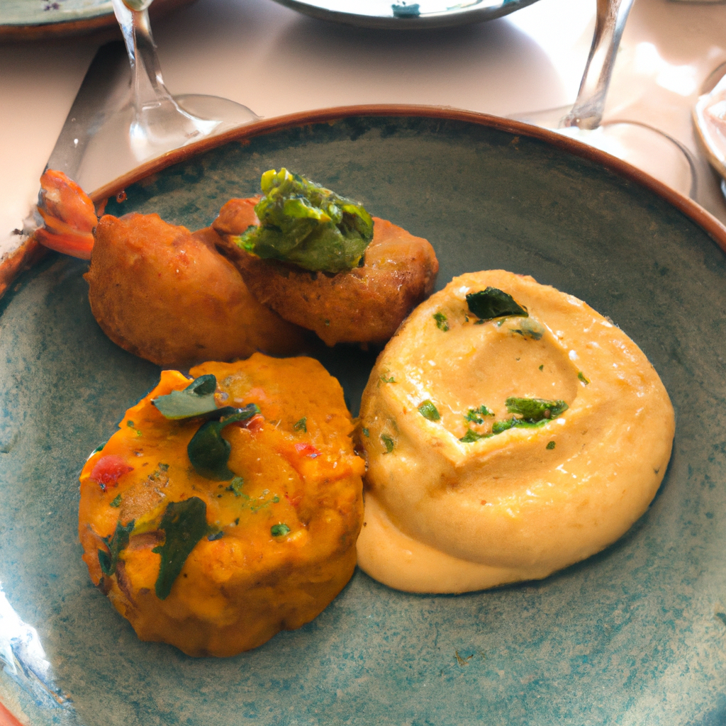 Medelhavsmat serverat på restaurang på Malta