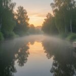 Hjälmare Kanal kanske är det vackraste i Arboga