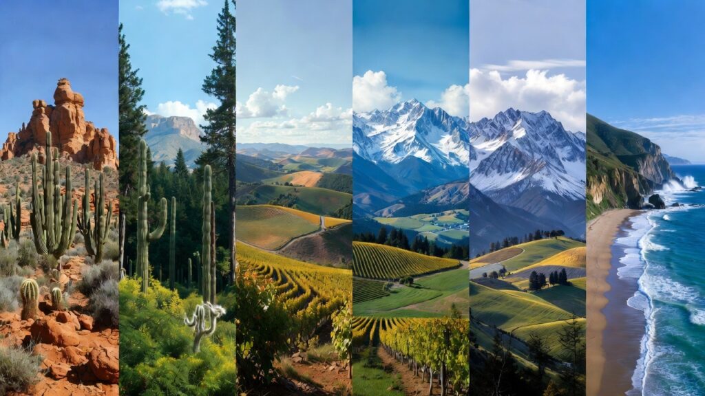7 Bilder som beskriver regionala skillnader i USA